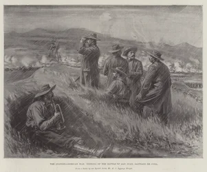 The Spanish-American War, Opening of the Battle of San Juan, Santiago de Cuba